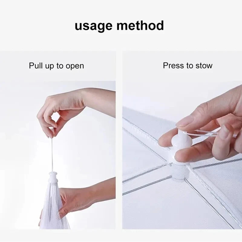 Capa Dobrável Protetora de Alimentos